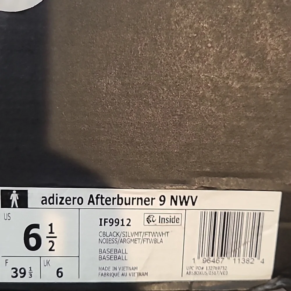 adidas White and Black Athletic Shoes
